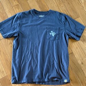 Carhartt Men's Navy Graphic Pocket Tee